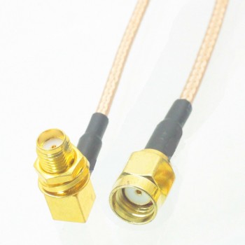 #15 - 15cm SMA male plug to RP-SMA RPSMA male jack center RF coaxial adapter